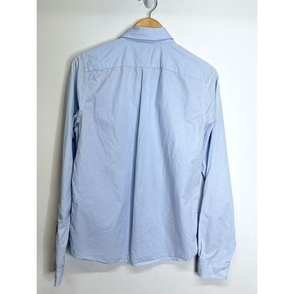 Abercrombie & Fitch Shirt Mens Large Blue Long Sleeve Casual Button Down - Picture 3 of 8